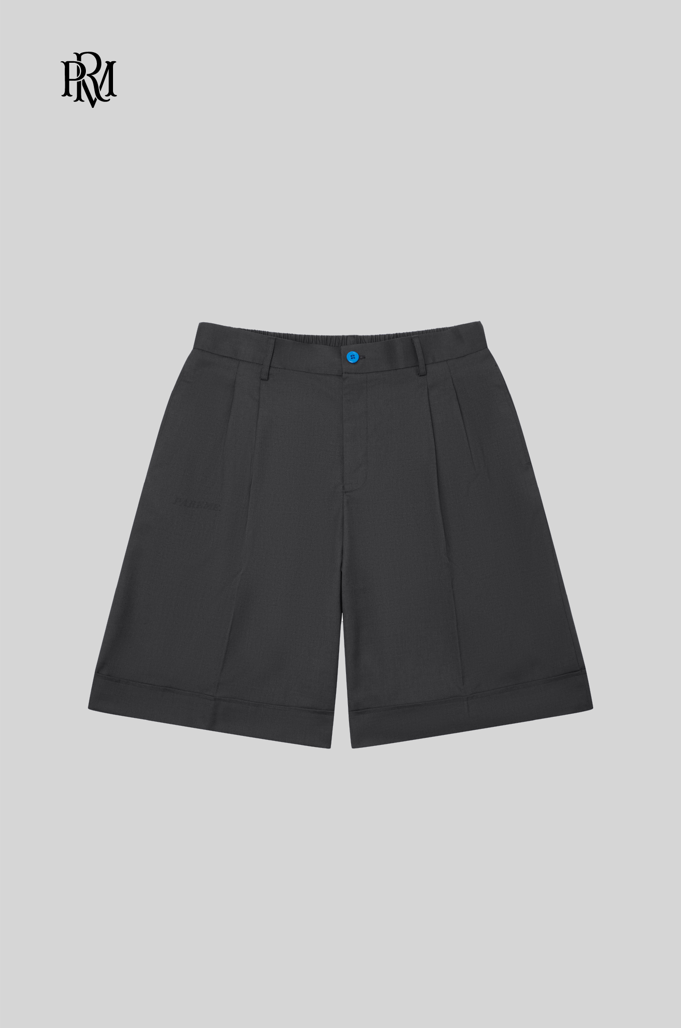 Double Pleated Drill Shorts