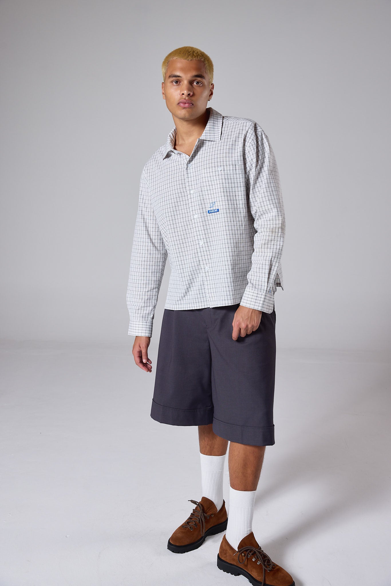 Checkered LS Shirt
