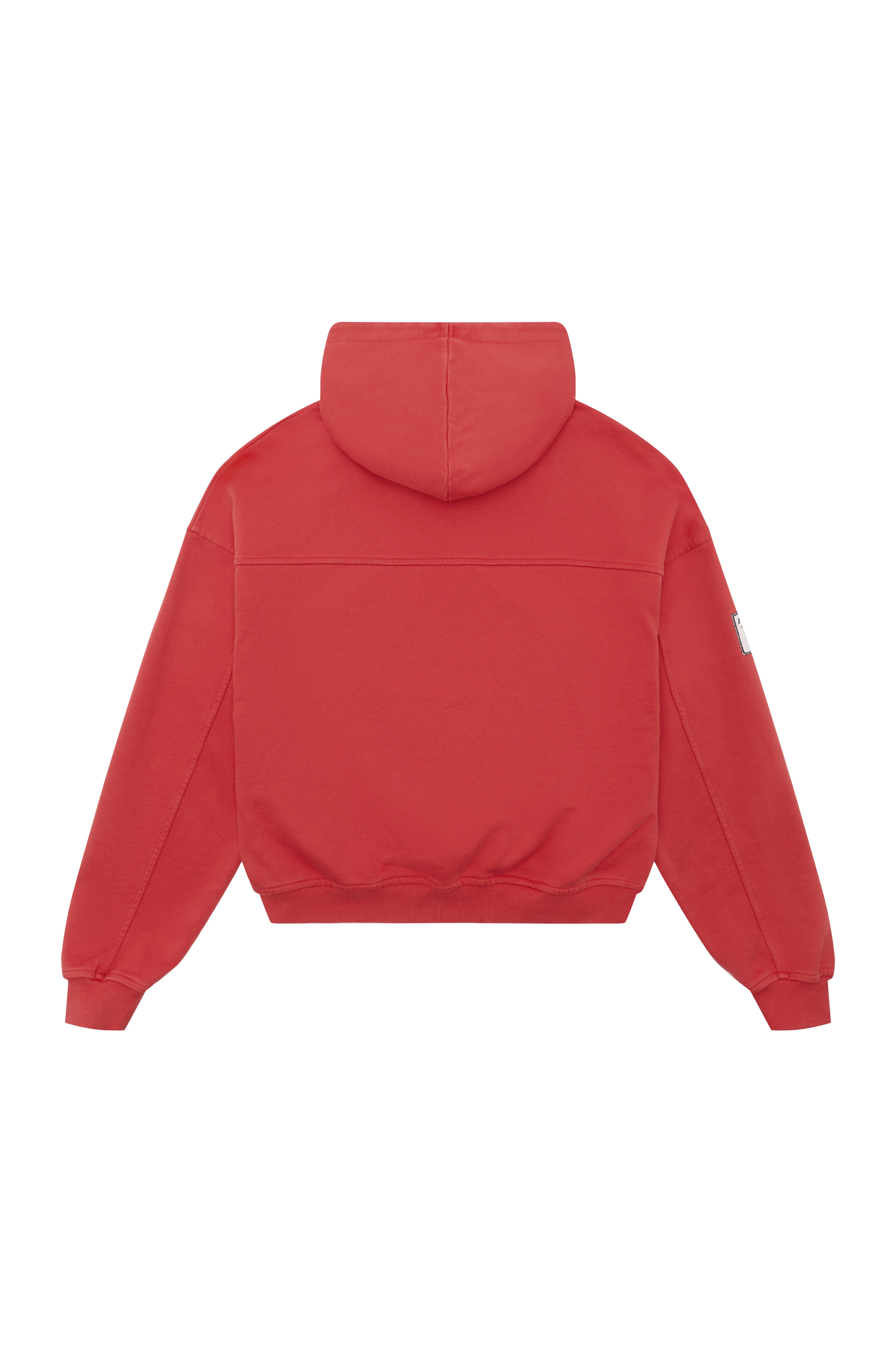 Washed Panel Hoodie